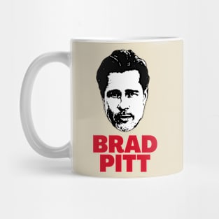 Brad pitt -> 90s retro Mug